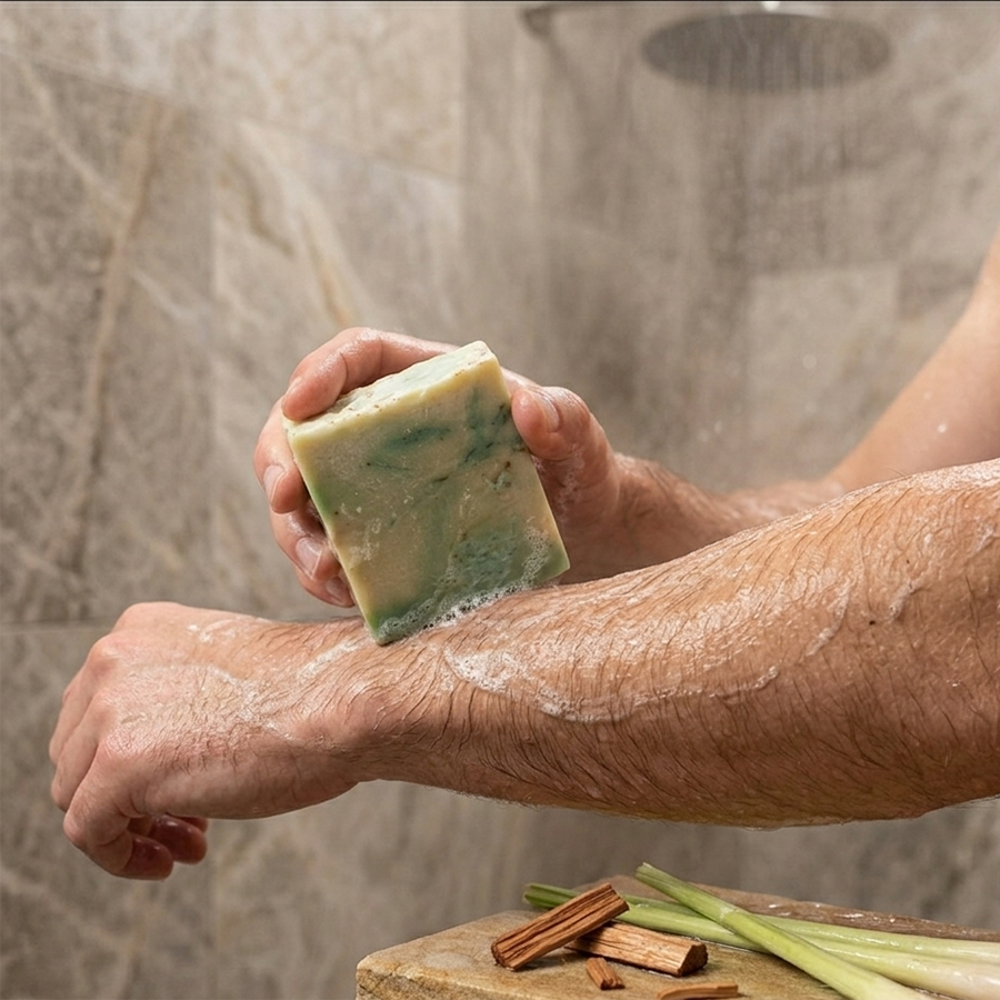 Cedar And Lemongrass Bar Soap
