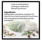 Cedar And Lemongrass Bar Soap