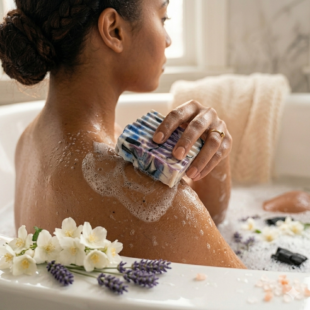 Midnight Jasmine Shea Butter Soap