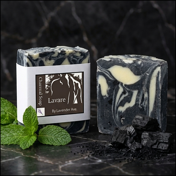 Activated Charcoal And Tea Tree Soap Bar