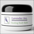 Lavender Avenue - Healing Body Balm - The Ultimate Skin Repair Protocol. Designed for the skin that works as hard as you do. Our Healing Body Balm is a concentrated, water-in-oil anhydrous treatment formulated to bridge the gap between deep hydration and cellular regeneration. Whether you are dealing with the chronic discomfort of eczema, the physical toll of dry, cracked heels, or the sensitive recovery of a minor burn, this balm provides an immediate occlusive shield while the active botanicals go to work