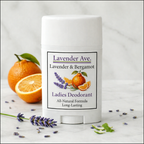 At Lavender Avenue we believe that true luxury is found in the absence of irritation. Our Lavender & Vanilla Botanical Deodorant is a creamy, nutrient-dense formula designed for those who require high-performance protection in a gentler, more soothing format. We’ve balanced the neutralizing power of minerals with an intensive triple-lipid base to ensure your skin feels as good at the end of the day as it does at the start.
Enjoy the tantalizing scents of Lavender and Bergamot for an all day protection.