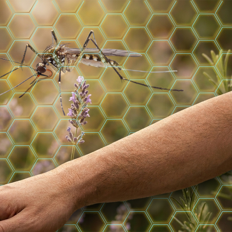 Protect yourself from mosquito bites with Lavender Avenue Summer Sentry - This all natural bug barrier helps keep biting bugs at bay by confusing their olfactory senses, making it harder for them to navigate. 
