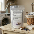 Lavender Avenue All Natural Laundry Soap - Targeted natural enzymes break down organic proteins and lipids, effectively eliminating deep-set doors and cutting through grease.