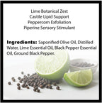 Lime & Black Pepper Olive Oil Soap