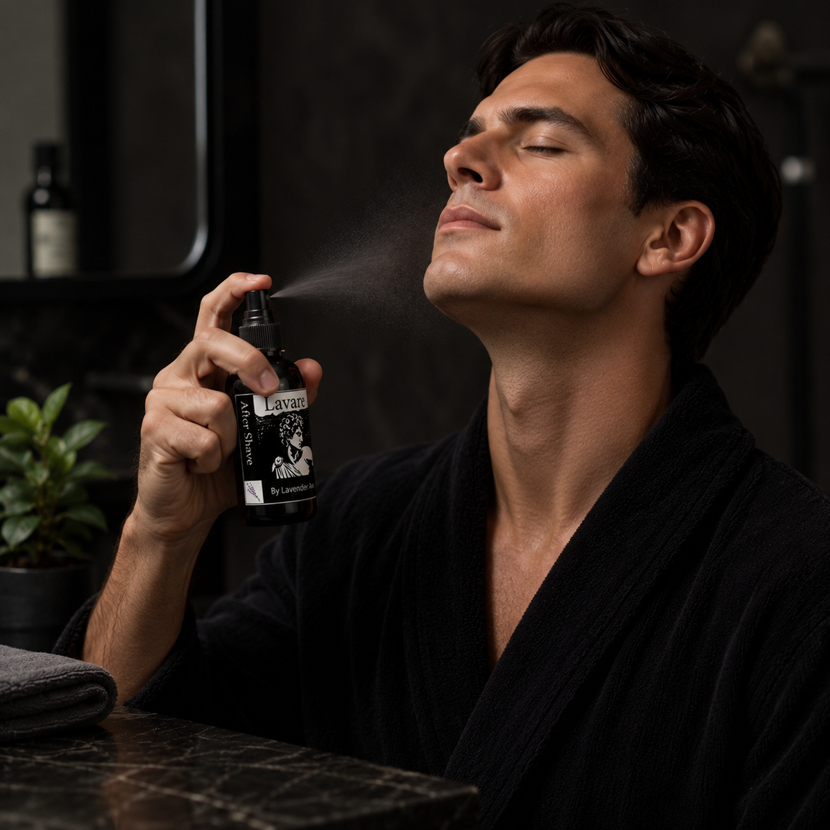 Shaving should leave your skin feeling refreshed—not dry or irritated. Lavare After Shave is a carefully crafted botanical formula designed to calm freshly shaved skin while providing lightweight hydration and a clean, masculine finish.

Unlike traditional high-alcohol aftershaves that can leave skin feeling tight and uncomfortable, Lavare combines a touch of alcohol for cleansing with soothing witch hazel, aromatic floral hydrosols, nourishing Vitamin E, and a carefully selected blend of pure essential oil