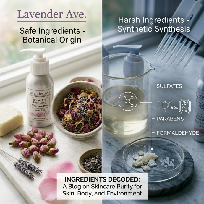 Raw, Organic Natural Ingredients vs. Synthetic Ingredients